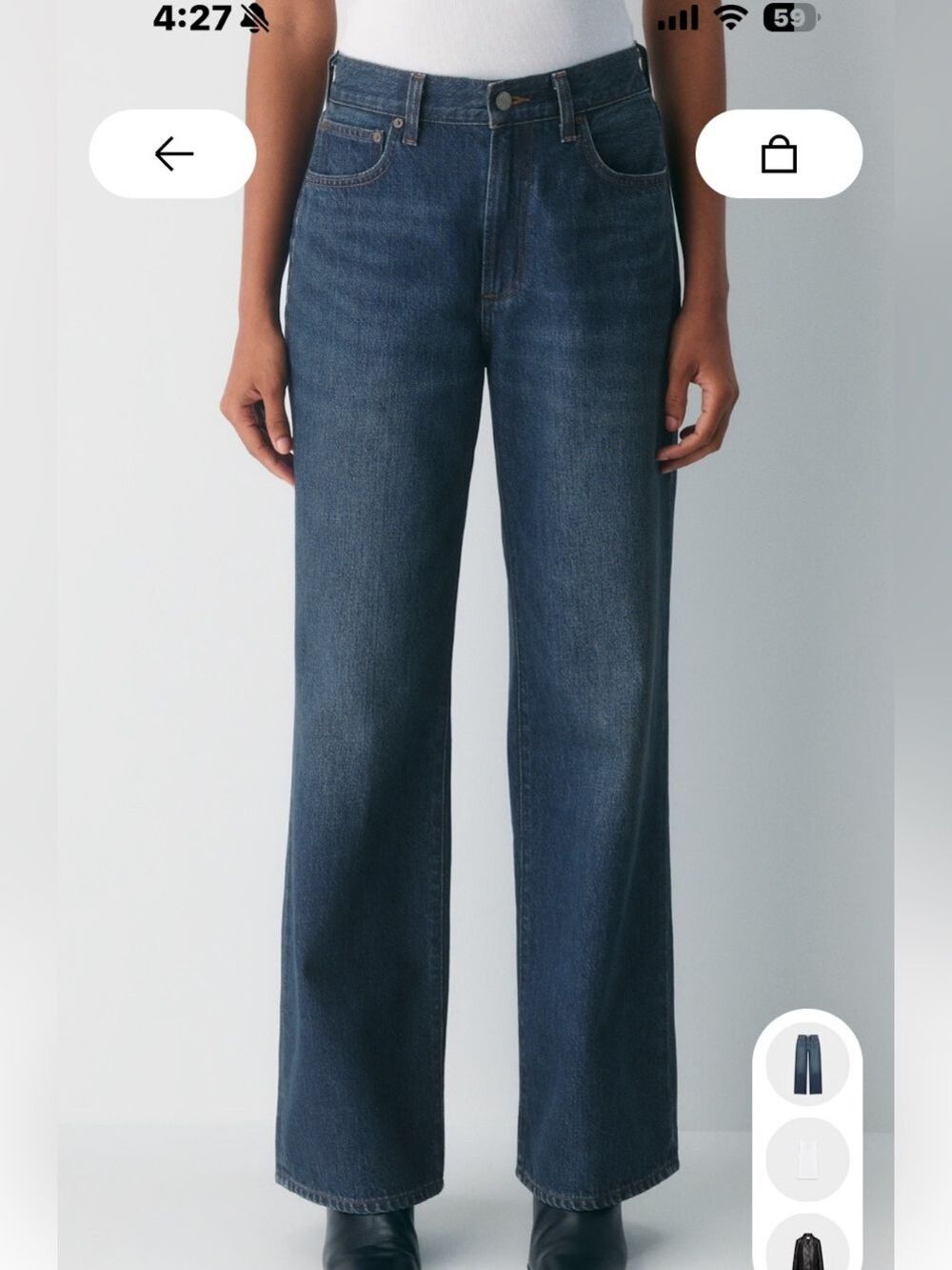 Denim Forum Farrah High Rise Jeans Size 26